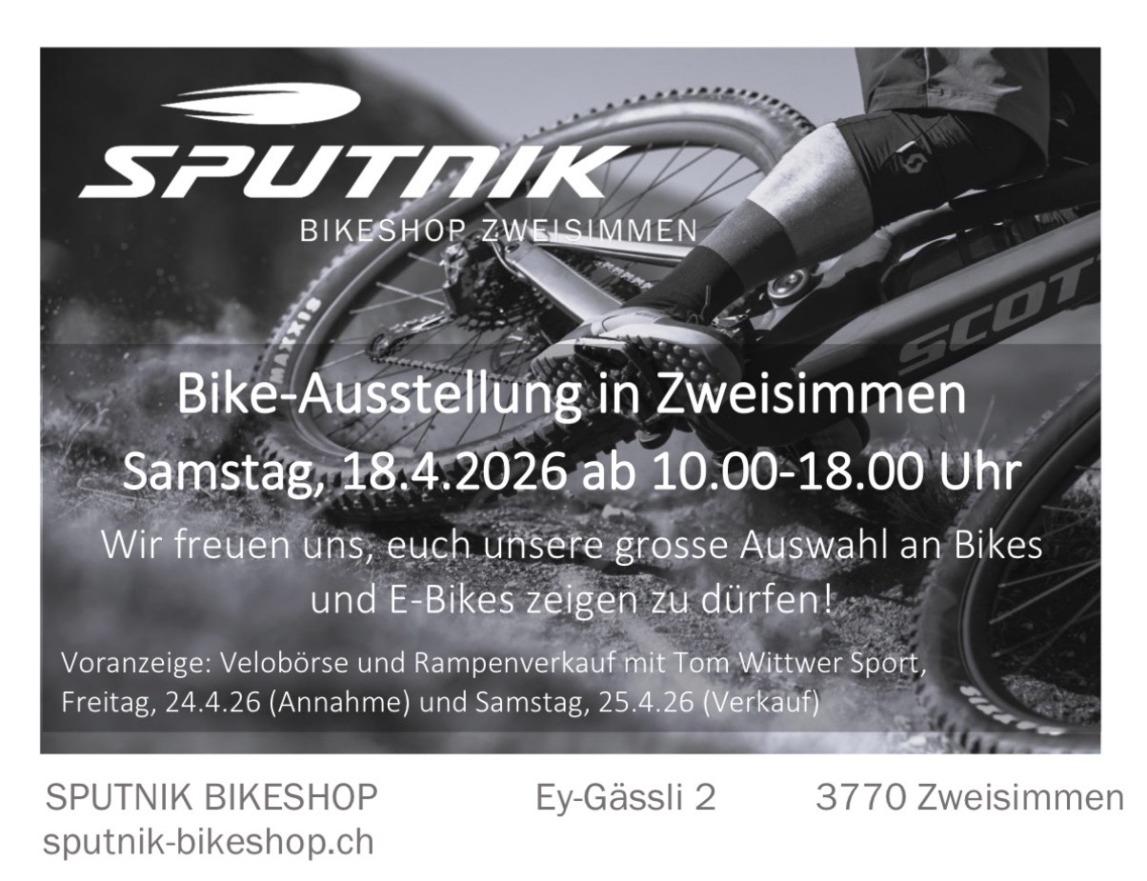 - Sputnik-Bikeshop und Werkstatt Zweisimmen